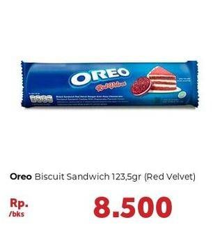 Promo Harga OREO Biskuit Sandwich Red Velvet 133 gr - Carrefour