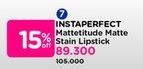 Promo Harga Wardah Mattetitude Matte Stain Lipstick  - Watsons