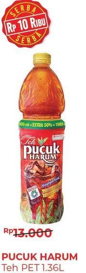 Promo Harga TEH PUCUK HARUM Minuman Teh 1360 ml - Alfamart