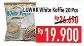 Promo Harga Luwak White Koffie per 20 sachet - Hypermart