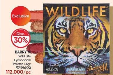 Promo Harga BARRY M Wildlife Eyeshadow Palette per 9 pcs 1 gr - Guardian