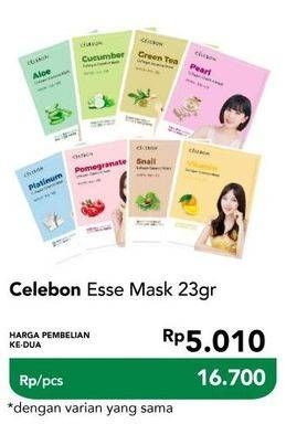 Promo Harga CELEBON Collagen Essence Mask 23 gr - Carrefour
