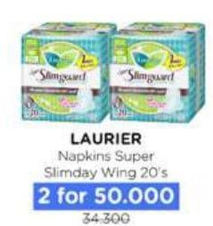 Promo Harga Laurier Super Slimguard Day 22.5 Cm 20 pcs - Watsons