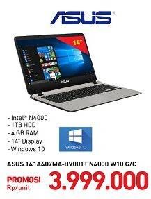 Promo Harga ASUS Laptop A407MA-BV001T  - Carrefour