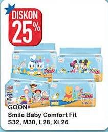 Promo Harga Goon Smile Baby Comfort Fit Pants L28, XL26, S32, M30 26 pcs - Hypermart