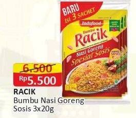 Promo Harga INDOFOOD Bumbu Racik Nasi Goreng Sosis 20 gr - Alfamart