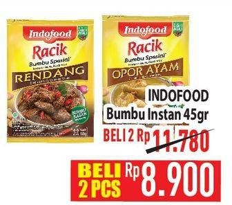 Promo Harga INDOFOOD Bumbu Instan 45 gr - Hypermart