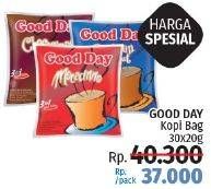 Promo Harga Good Day Instant Coffee 3 in 1 per 30 pcs 20 gr - LotteMart