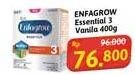 Promo Harga Enfagrow Essential 3 Susu Formula Vanila 400 gr - Alfamidi