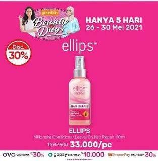 Promo Harga ELLIPS Milkshake Conditioner Hair Repair 110 ml - Guardian
