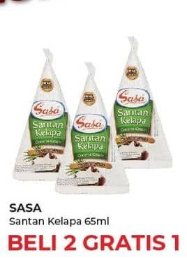 Promo Harga Sasa Santan Cair 65 ml - Yogya