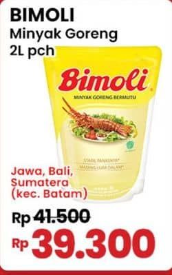 Promo Harga Bimoli Minyak Goreng 2000 ml - Indomaret