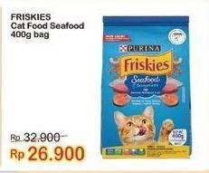 Promo Harga FRISKIES Makanan Kucing Seafood, Dry Seafood Sensations 400 gr - Indomaret