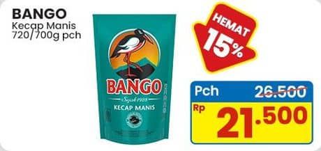 Promo Harga Bango Kecap Manis 700 gr - Indomaret