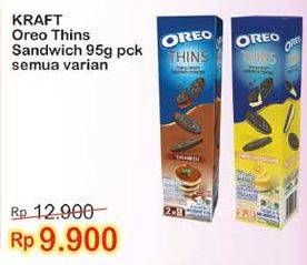 Promo Harga OREO Thins All Variants 95 gr - Indomaret