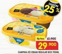 Promo Harga Campina Ice Cream 700 ml - Superindo