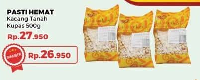 Promo Harga Pasti Hemat Kacang Tanah Kupas 500 gr - Yogya