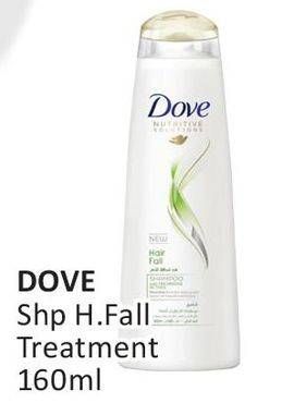 Promo Harga DOVE Shampoo Total Hair Fall 160 ml - Alfamart
