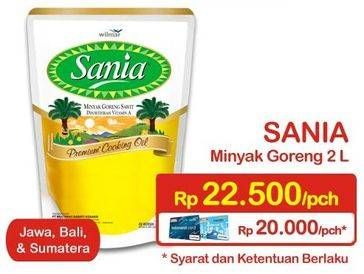 Promo Harga SANIA Minyak Goreng 2 ltr - Indomaret