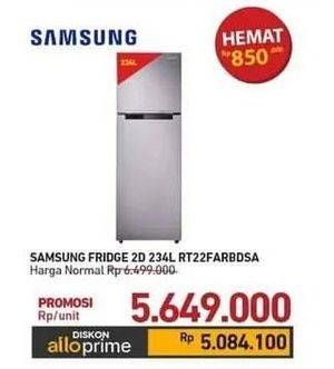 Promo Harga Samsung RT22FARBDSA/SE  - Carrefour