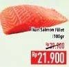 Promo Harga Salmon Fillet per 100 gr - Hypermart