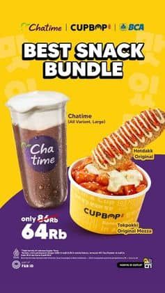 Promo Harga Best Snack Bundle  - Chatime