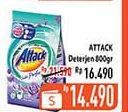 Promo Harga ATTACK Detergent Powder Violet Perfume 800 gr - Hypermart