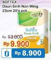 Promo Harga Softex Daun Sirih NonWing 23cm 20 pcs - Indomaret