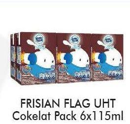 Promo Harga FRISIAN FLAG Susu UHT Milky Zuzhu Zazha Chocolate 115 ml - Alfamart