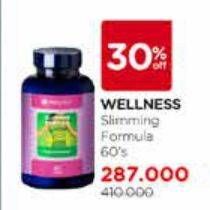 Promo Harga WELLNESS Slimming Formula 60 pcs - Watsons