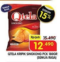 Promo Harga QTELA Keripik Singkong All Variants 185 gr - Superindo