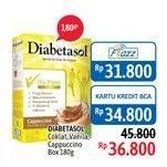 Promo Harga DIABETASOL Special Nutrition for Diabetic Chocolate, Vanilla, Cappuccino 180 gr - Alfamidi