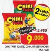 Promo Harga Chiki Twist Snack Jagung Bakar, Grilled Chicken 75 gr - Superindo