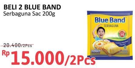 Promo Harga Blue Band Margarine Serbaguna 200 gr - Alfamidi