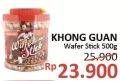 Promo Harga KHONG GUAN Wafer Stick Chocolate 500 gr - Alfamidi