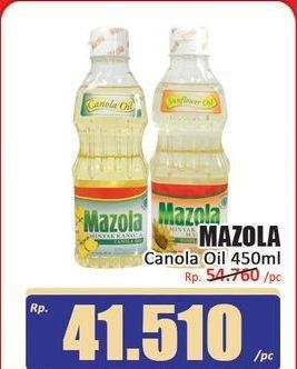 Promo Harga Mazola Oil Canola 450 ml - Hari Hari