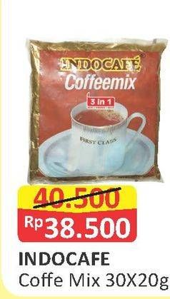 Promo Harga Indocafe Coffeemix 30 pcs - Alfamart