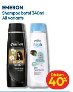 Promo Harga Emeron Shampoo All Variants 340 ml - Hypermart