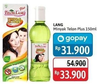 Promo Harga Cap Lang Minyak Telon Lang Plus 150 ml - Alfamidi