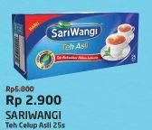 Promo Harga Sariwangi Teh Asli 25 pcs - Alfamart