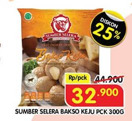 Promo Harga Sumber Selera Bakso Sapi Keju 300 gr - Superindo