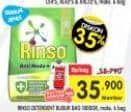 Promo Harga Rinso Anti Noda Deterjen Bubuk All Variants 1800 gr - Superindo