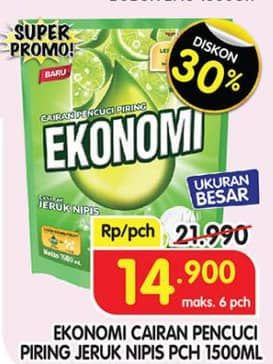 Ekonomi Pencuci Piring Power Liquid