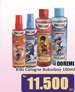 Promo Harga Doremi Body Mist Cologne Boboiboy Galaxy, Boboiboy Glacier 100 ml - Hari Hari