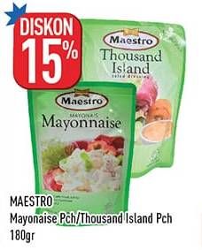 Harga Maestro Mayonnaise/Salad Dressing