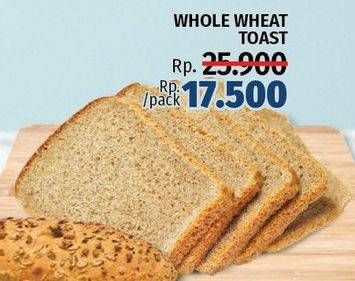 Promo Harga Whole Wheat Toast  - LotteMart