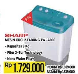 Promo Harga Sanken TW-7800  - Hypermart