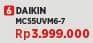 Daikin MC55UVM6 Air Purifier  Harga Promo Rp3.999.000
