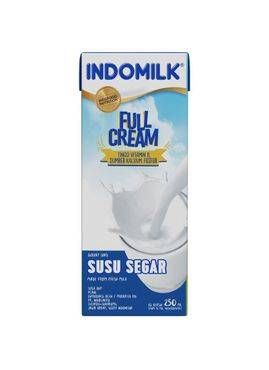 Promo Harga Indomilk Susu UHT Full Cream Plain 250 ml - Indomaret