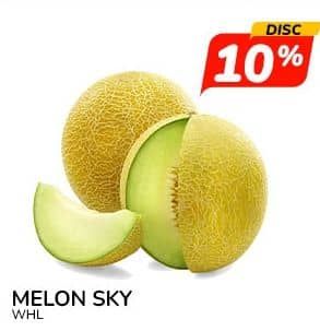 Promo Harga Melon Sky per 100 gr - Indomaret